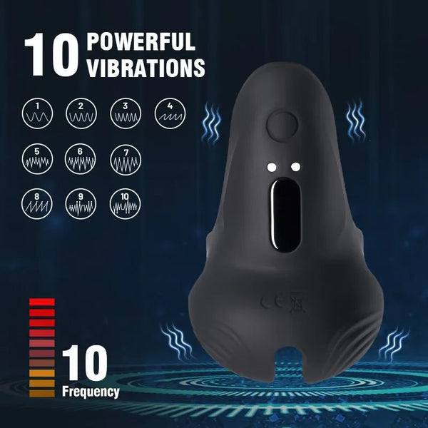 Manga Vibrating Penis Ring