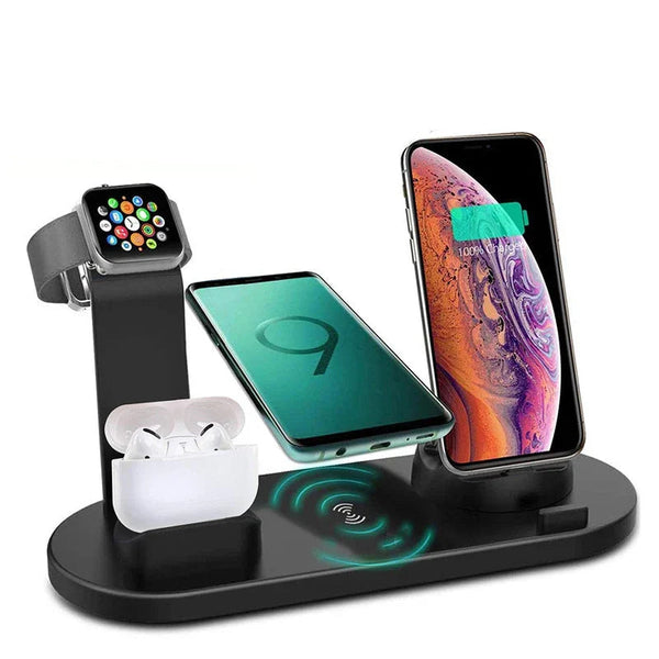 7 In 1 Wireless Charger Stand Pad For iPhone