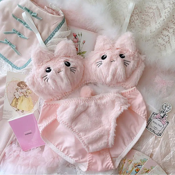 Plushy Set 2 Pieces Lingerie